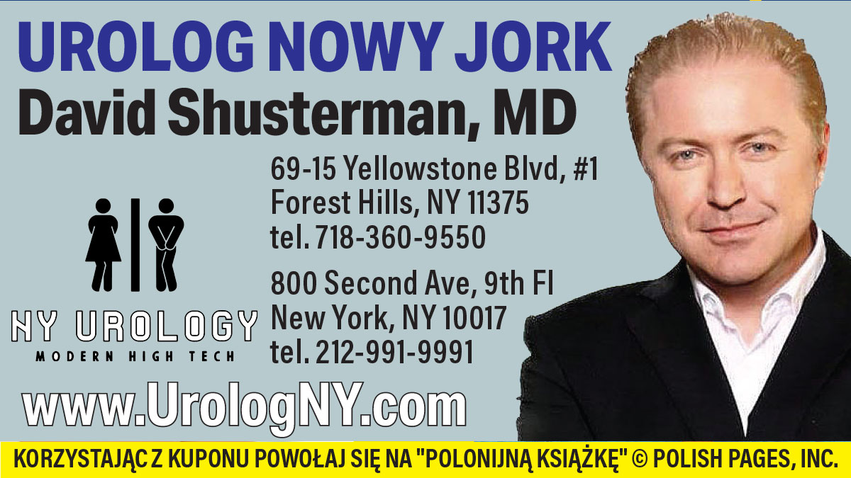Kupon david shusterman urolog polski forest hills manhattan nowy jork