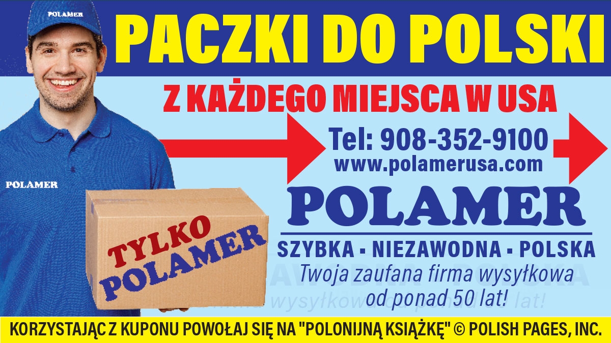 Kupon polamer paczki do polski z usa wysylka kurierska