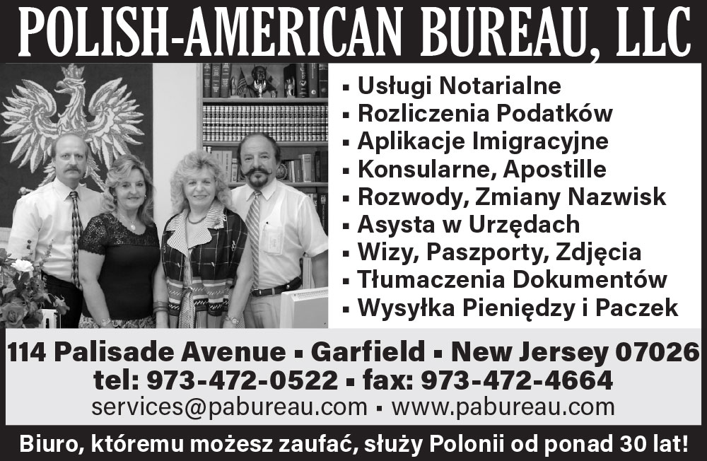 Reklama polish american bureau agencja wielobranzowa garfield new jersey