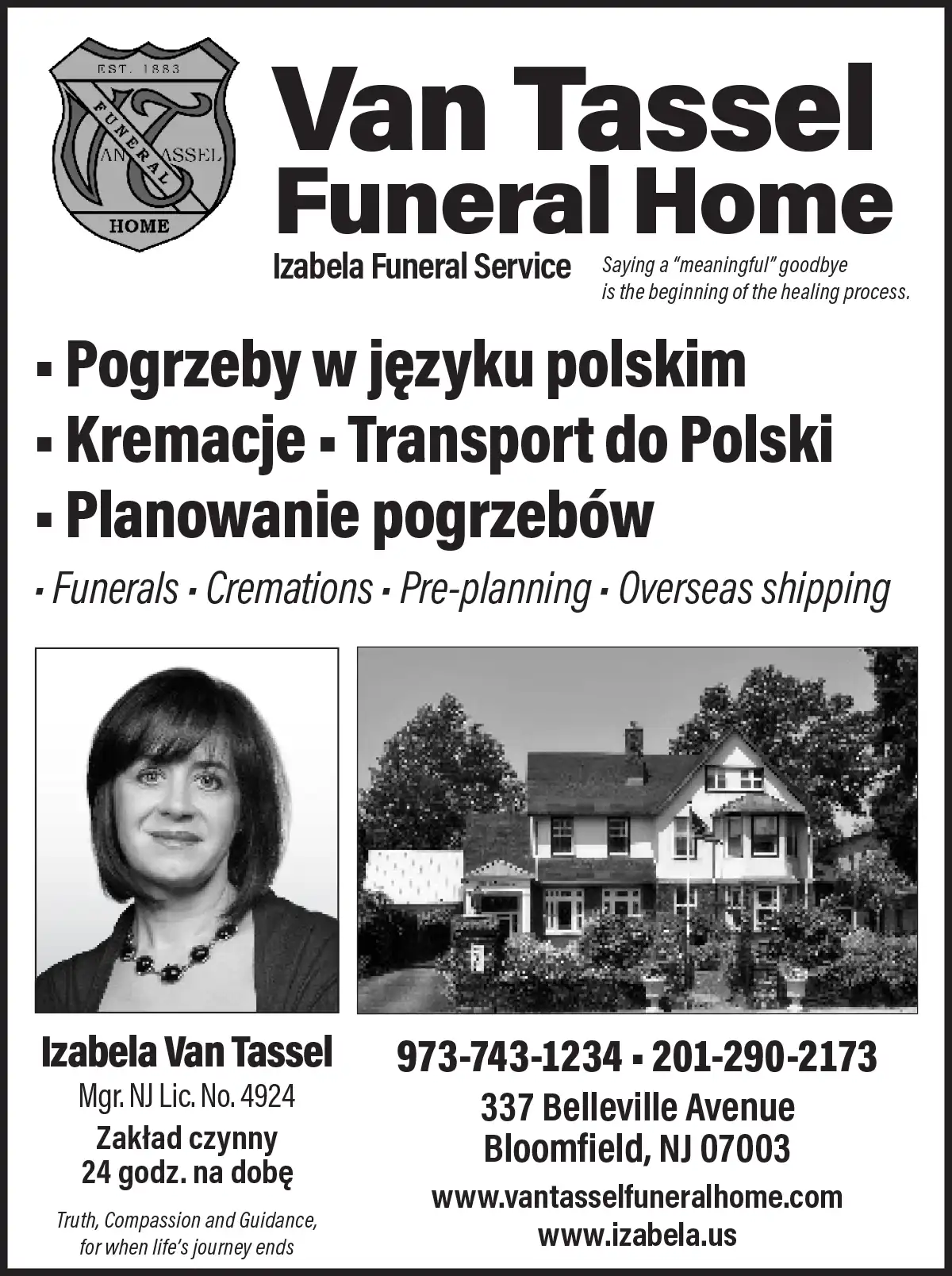 Van tessel dom pogrzebowy